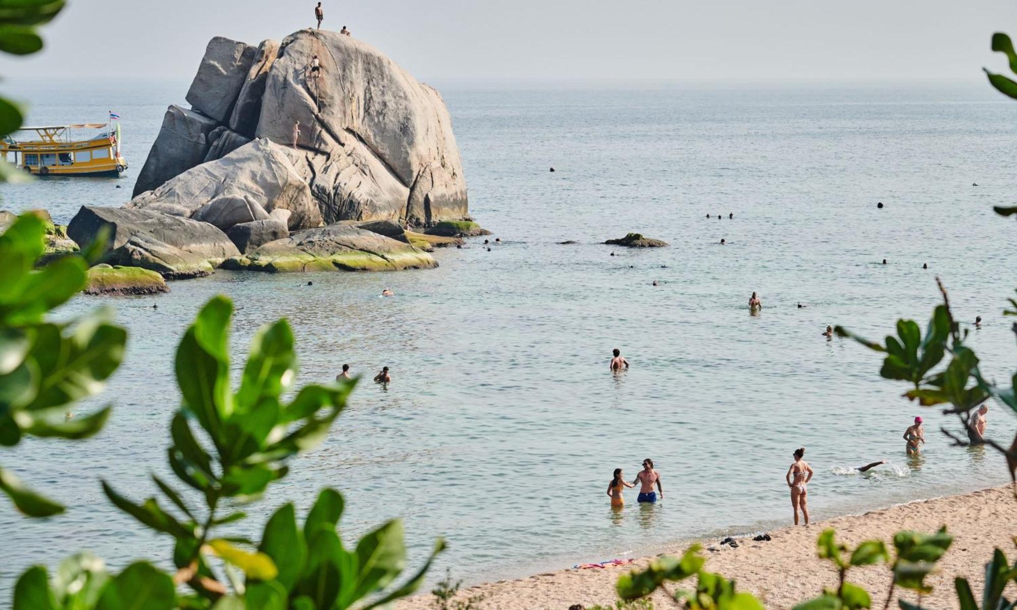 Отель Lub D Koh Tao Tanote Bay Экстерьер фото