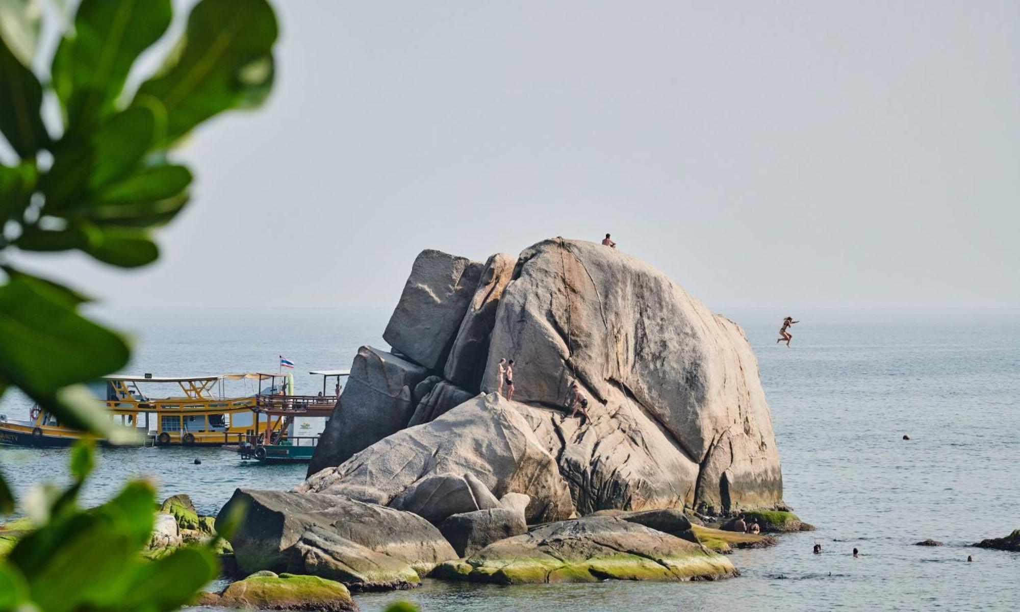Отель Lub D Koh Tao Tanote Bay Экстерьер фото