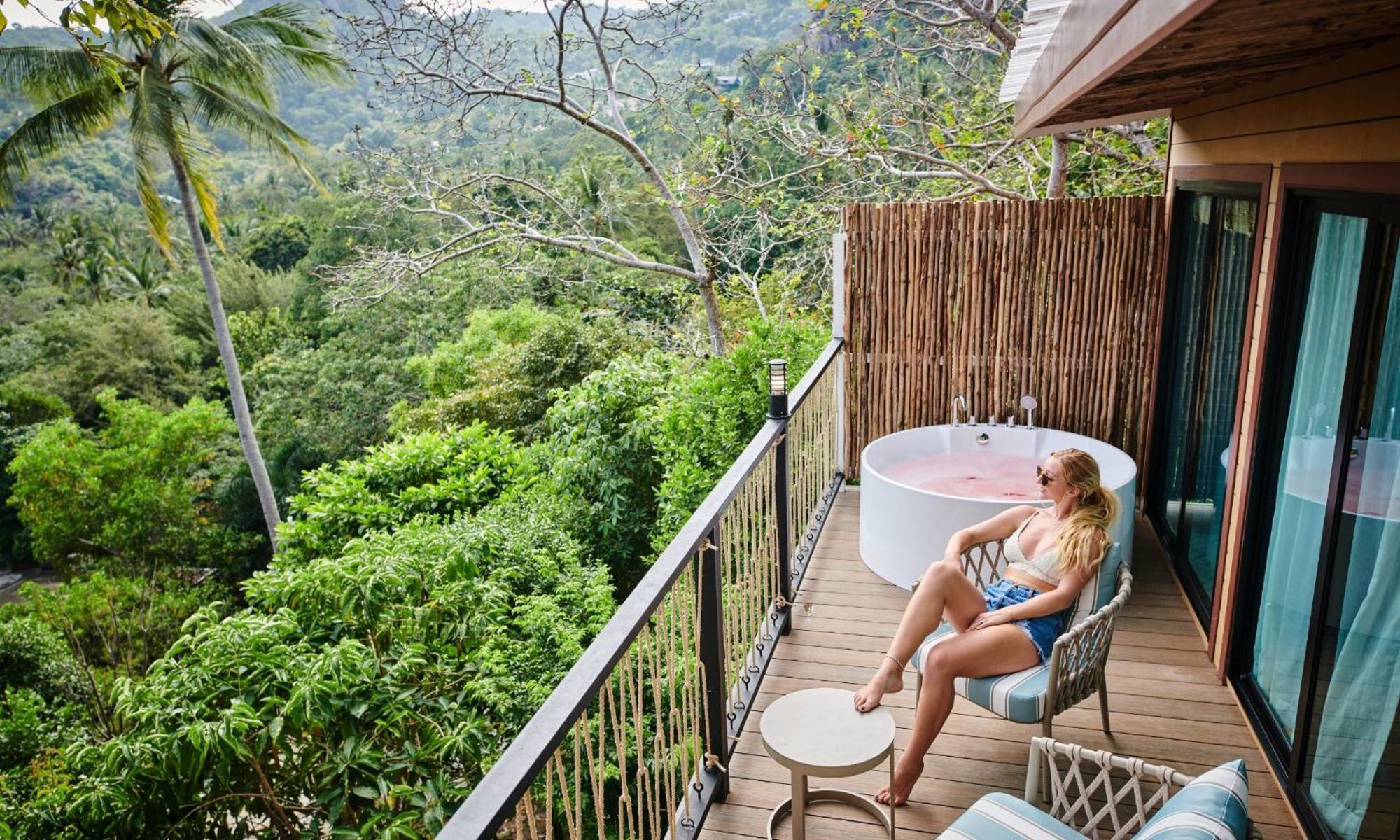 Отель Lub D Koh Tao Tanote Bay Экстерьер фото