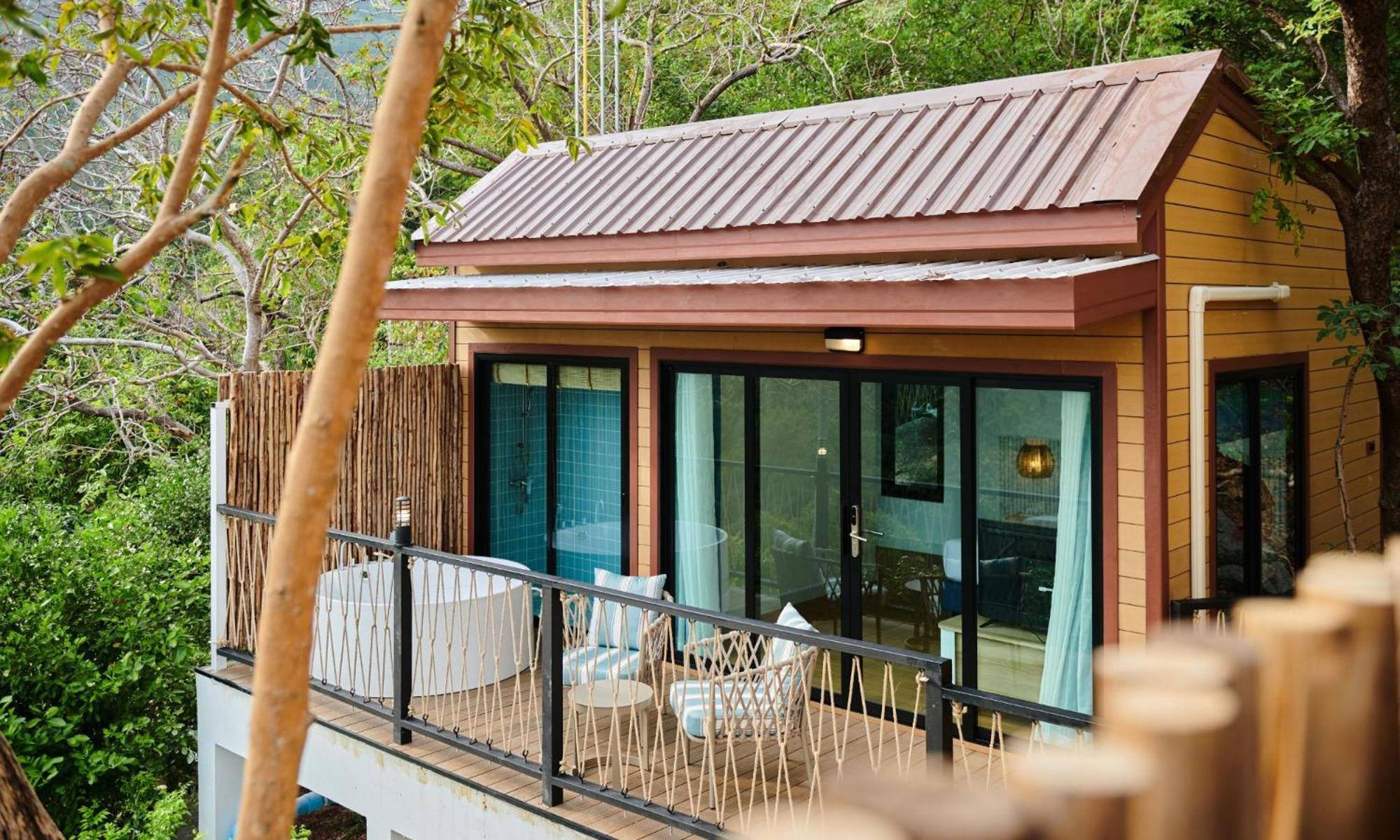 Отель Lub D Koh Tao Tanote Bay Экстерьер фото